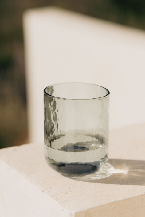 Pack mit 4 Gläsern 39,5 cl aus Leomie-Glas