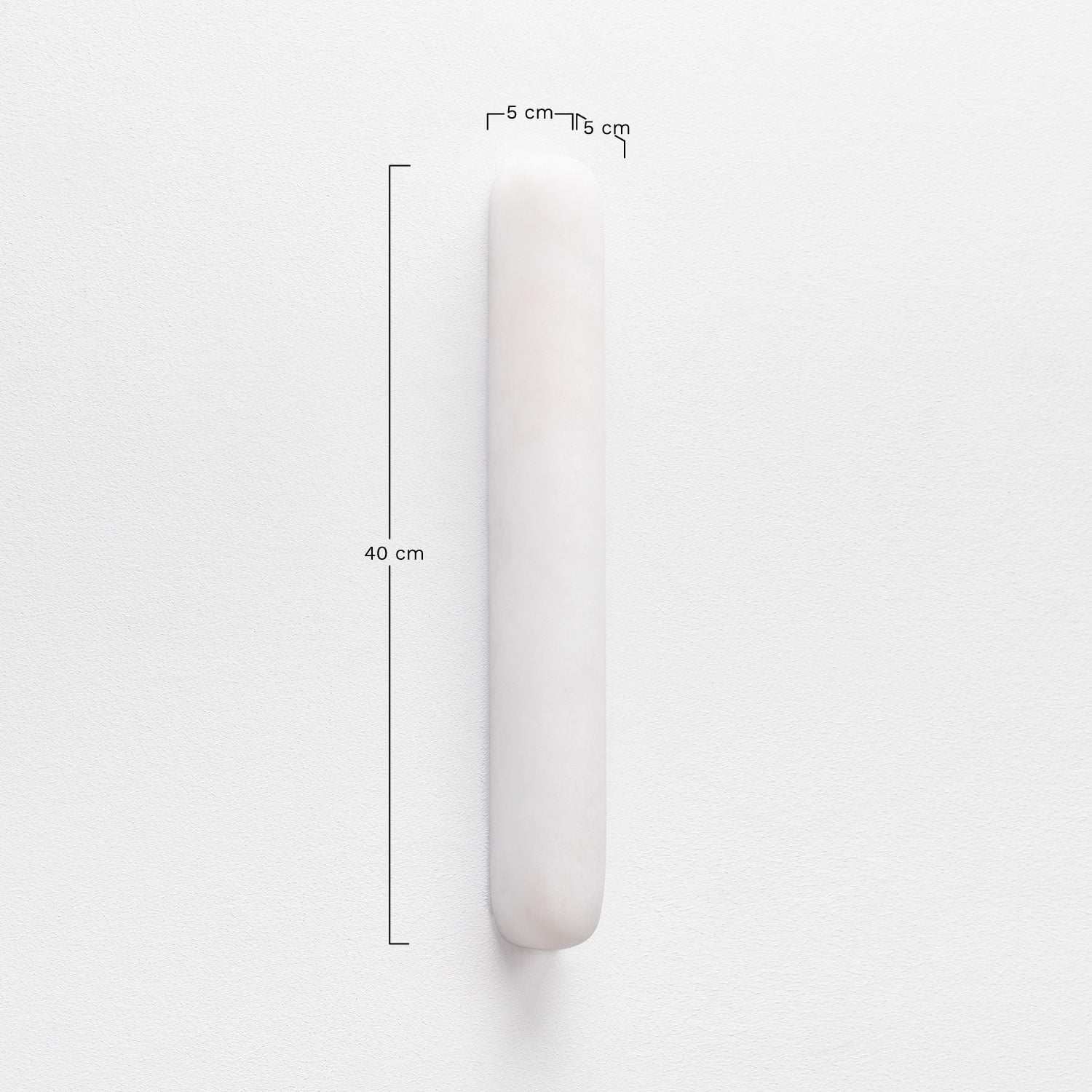 LED-Wandlampe aus Alabaster Rieti, MA&szlig;E