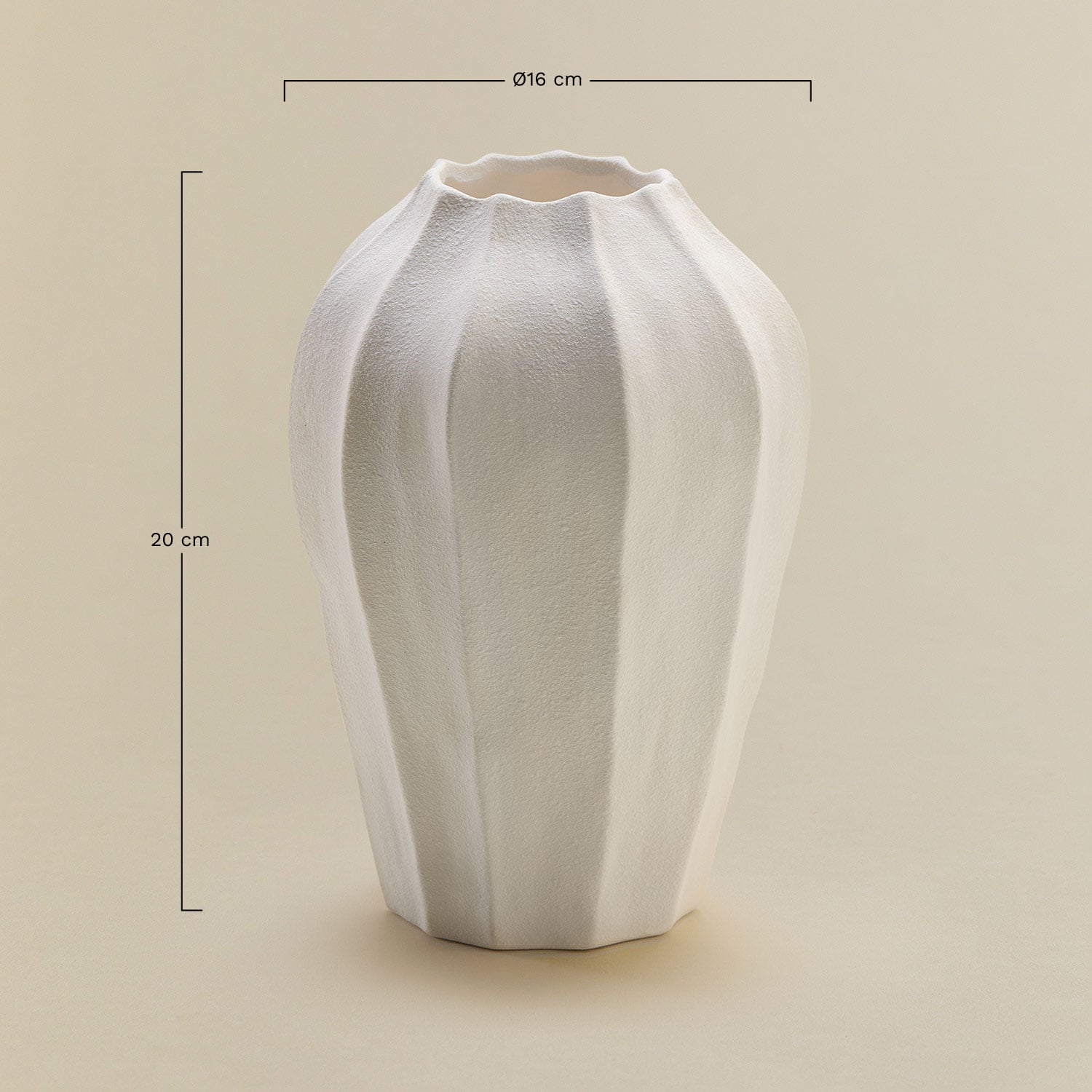 Zorvin Keramikvase, MA&szlig;E