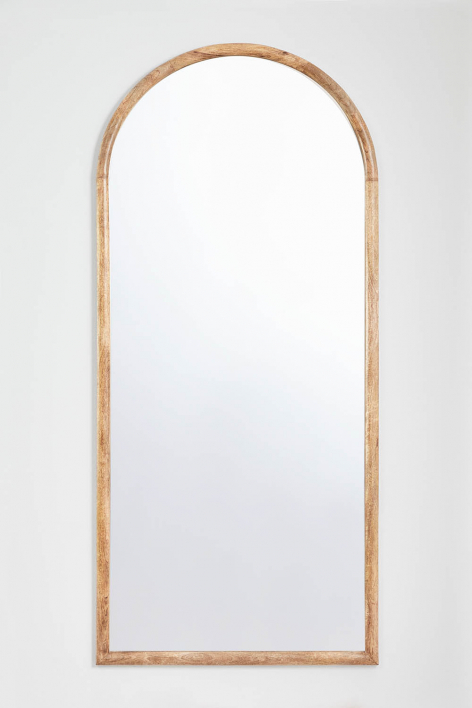 Patmos Wandspiegel aus Mangoholz
