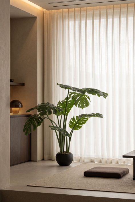 Künstliche dekorative Pflanze 120 cm Monstera