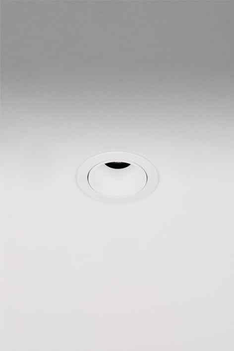 Downlight LED Einbaustrahler mit rundem Rahmen Ø5 cm aus Aluminium Orelva