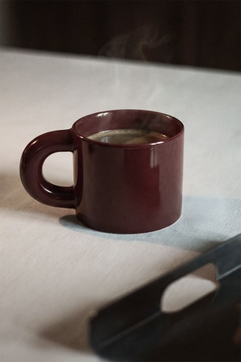 Pack mit 2 Kaffeetassen 30 cl aus New Bone China Rylvane