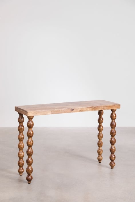 Empfangskonsole 115x40 cm aus Mangoholz Tessaia