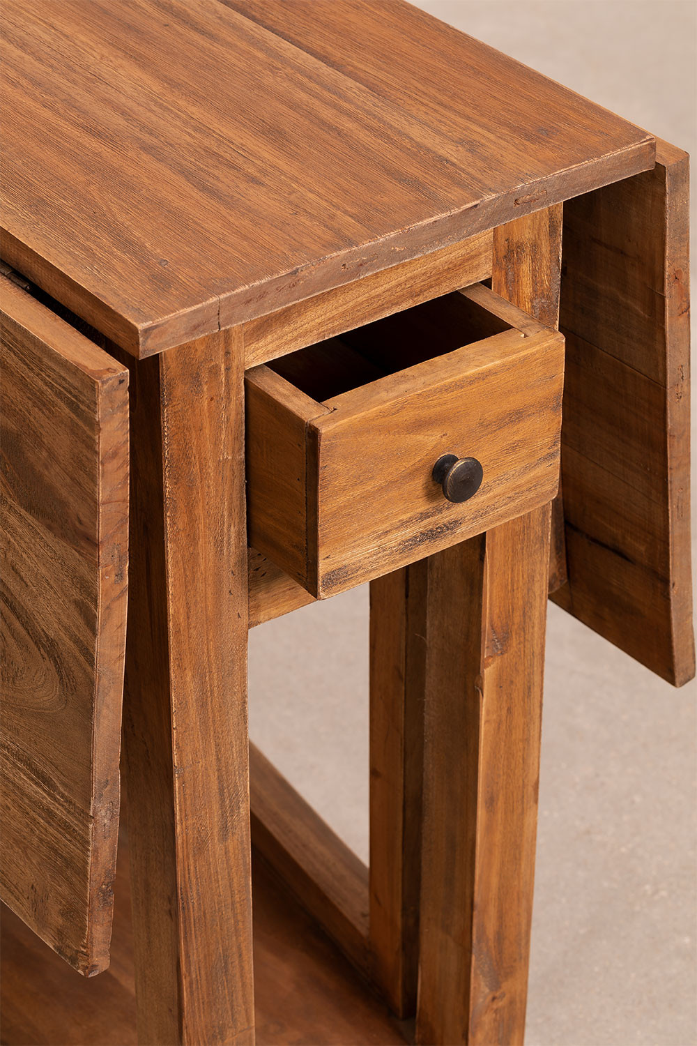 Abura Klapptisch aus recyceltem Holz SKLUM