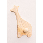 Wandgarderobe aus Holz Giraf Kids , Miniaturansicht 2