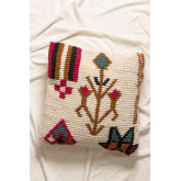 Quadratischer Kissenbezug aus Baumwolle (50x50 cm) Arbe, Miniaturansicht 1