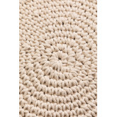 Rundes Sitzkissen aus Baumwolle in Makramee Kasia, Miniaturansicht 3