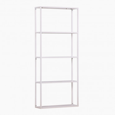 Modulares Wandregal Aus Stahl (60 Cm) Thura Gardenia Weiß - Sklum