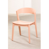 Stapelbarer Stuhl aus Holz Ginger, Miniaturansicht 1