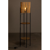 Stehlampe mit Regalen aus Bambus Loopa, Miniaturansicht 3