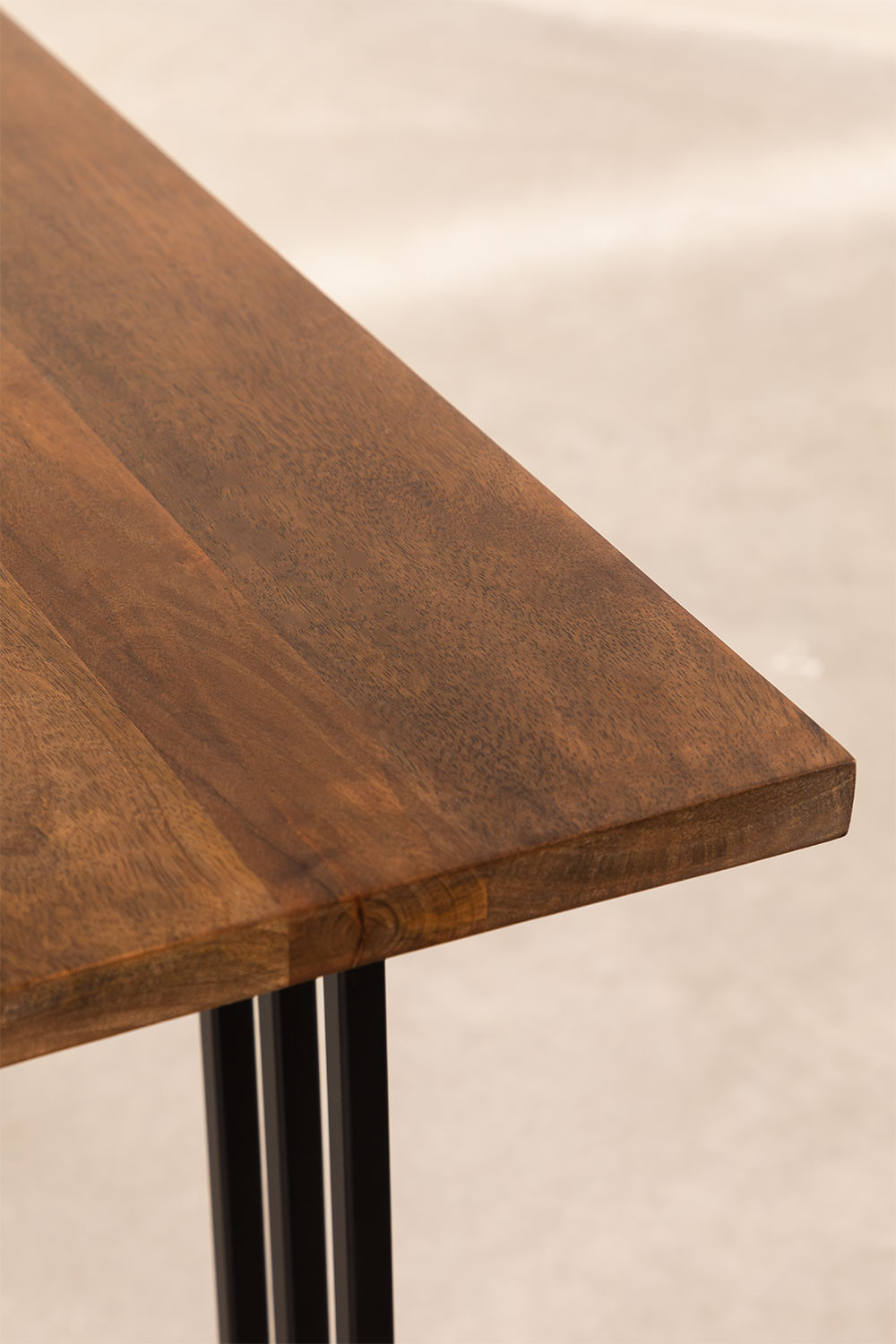 Rechteckiger Esstisch aus Mangoholz (150x90 cm) Betu - SKLUM