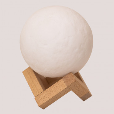 Tischlampe Moon Kids Weiss - Sklum