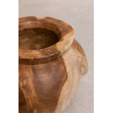 Vase aus Holz Meg, Miniaturansicht 4
