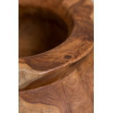 Vase aus Holz Meg, Miniaturansicht 5