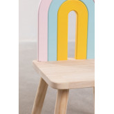 Kinderstuhl aus Holz Mini Rainbow Kids, Miniaturansicht 6