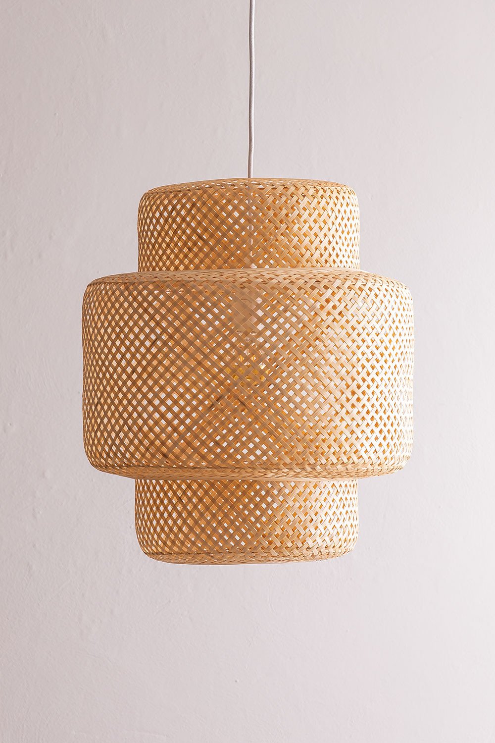 Deckenlampe cm) aus Bambus SKLUM (Ø45 - Lexie