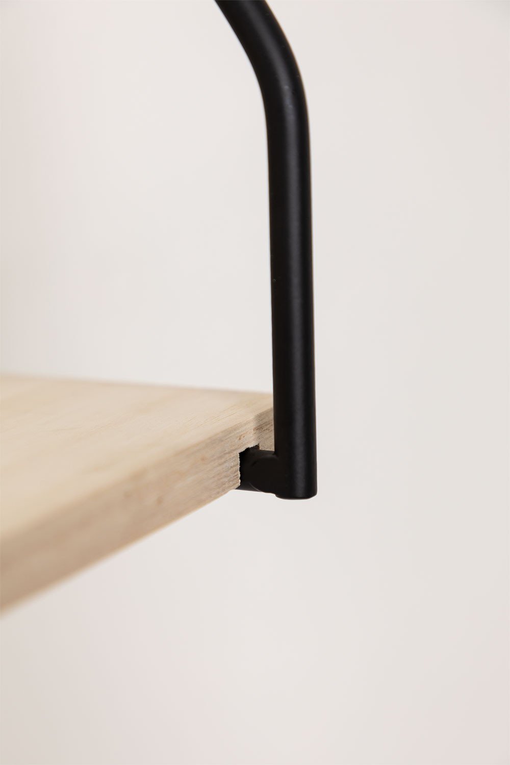 Wandregal aus Holz und Stahl Arison, Galeriebild 4