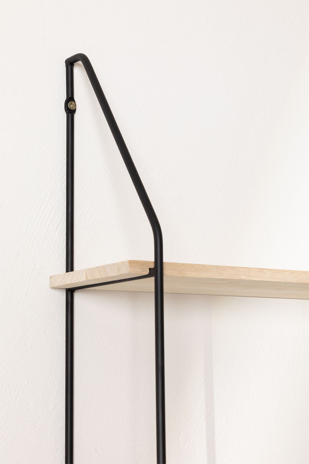 Wandregal aus Holz und Stahl Arison, Galeriebild 3