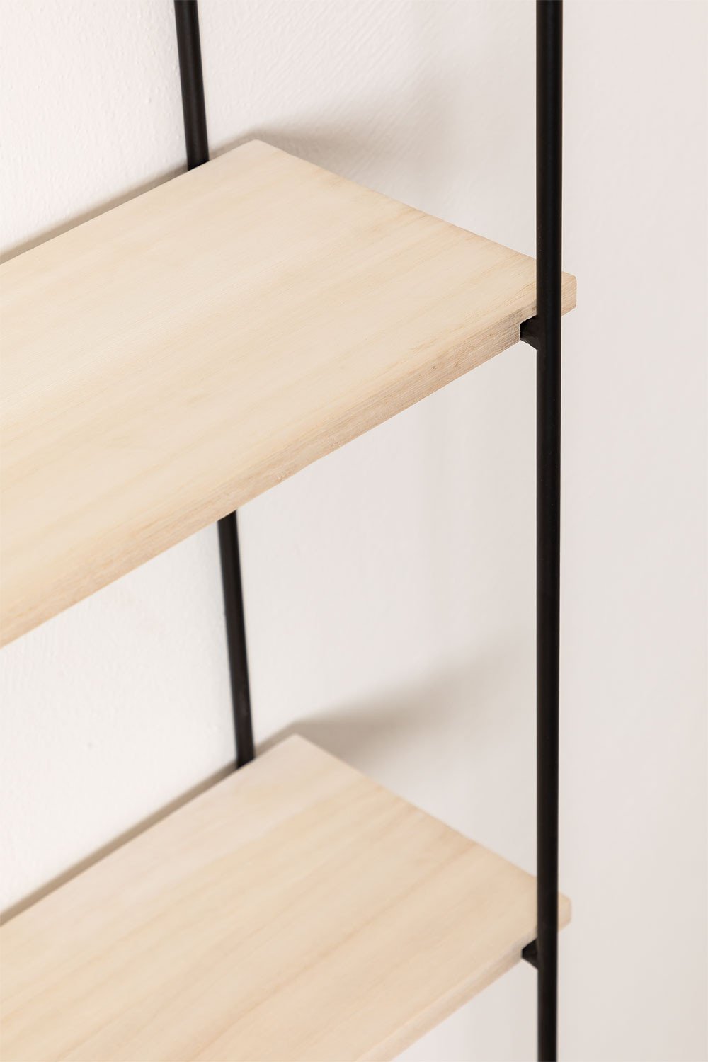 Wandregal aus Holz und Stahl Arison, Galeriebild 5