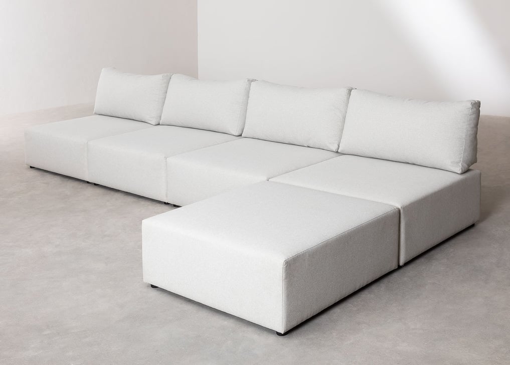 4-teiliges modulares Sofa mit Fussstütze Kata, Galeriebild 1