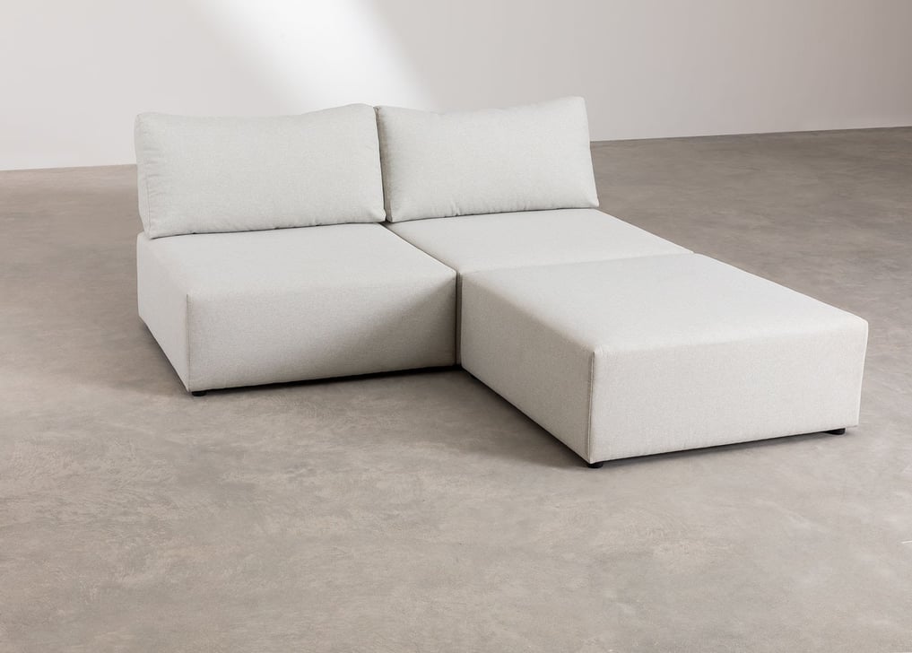 2-teiliges modulares Sofa mit Hocker Kata, Galeriebild 1