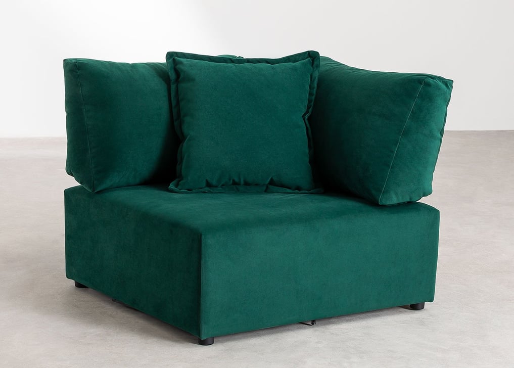Module für Sofa aus Samt Kata, Galeriebild 1