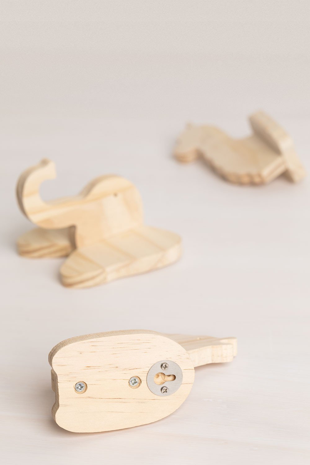 Wandgarderobe aus Holz Pypa Kids, Galeriebild 5