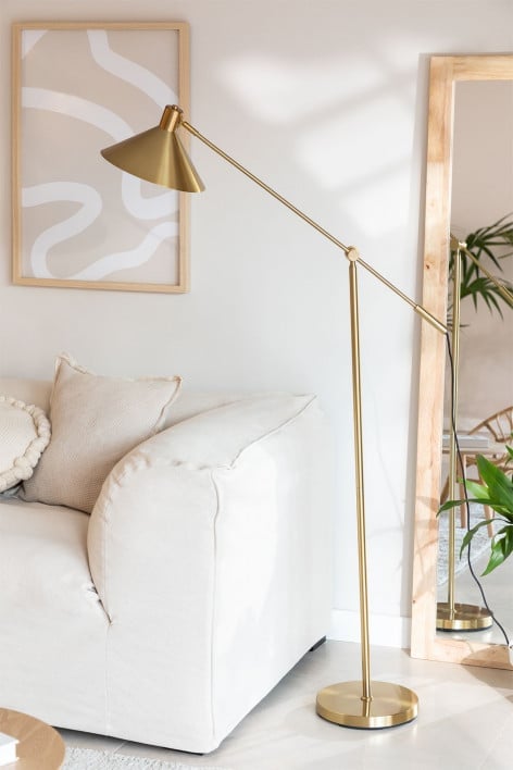 Stehlampe aus Metall Francis