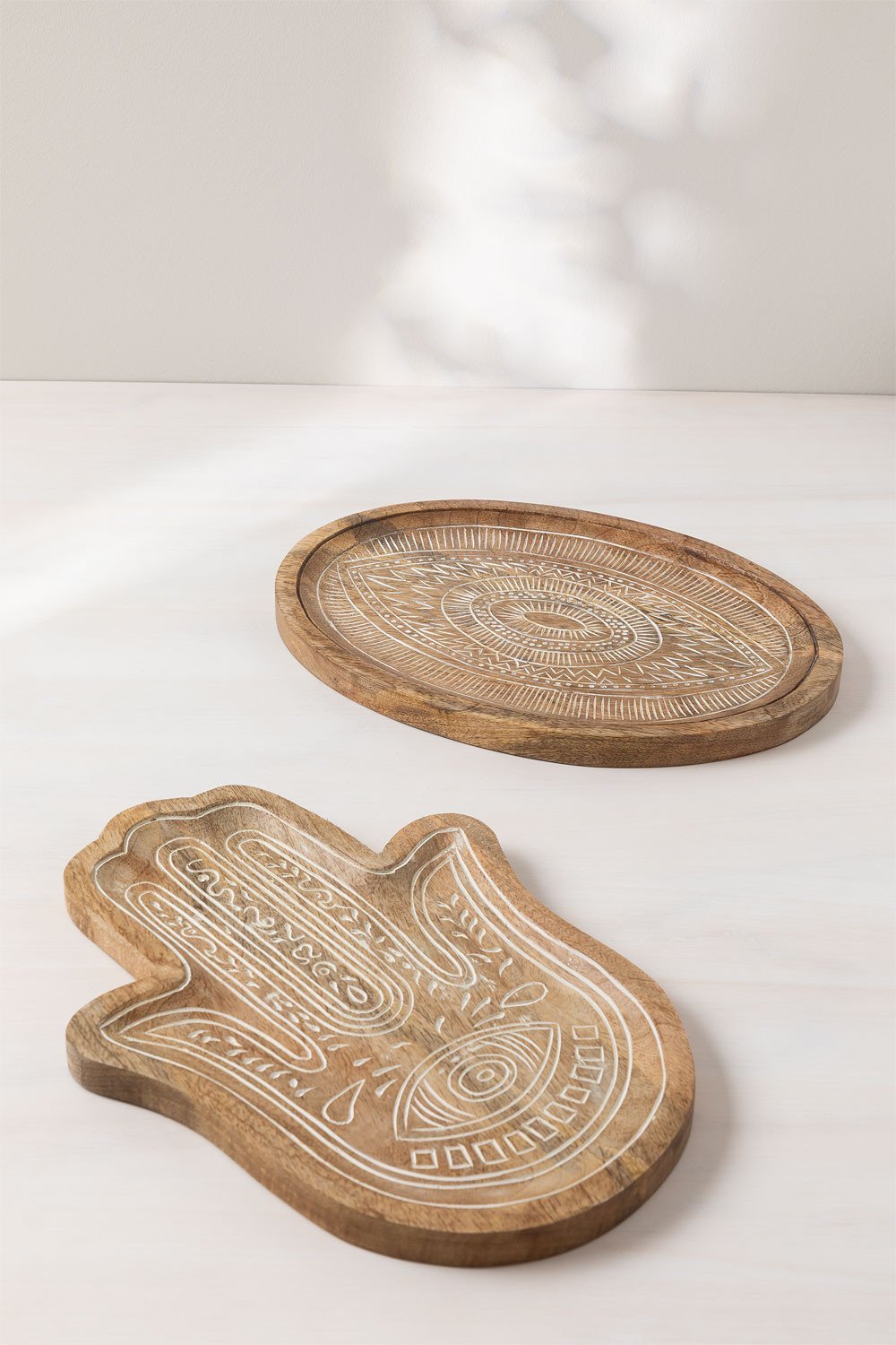 Kaloyan Style Tablett aus Mangoholz, Galeriebild 5