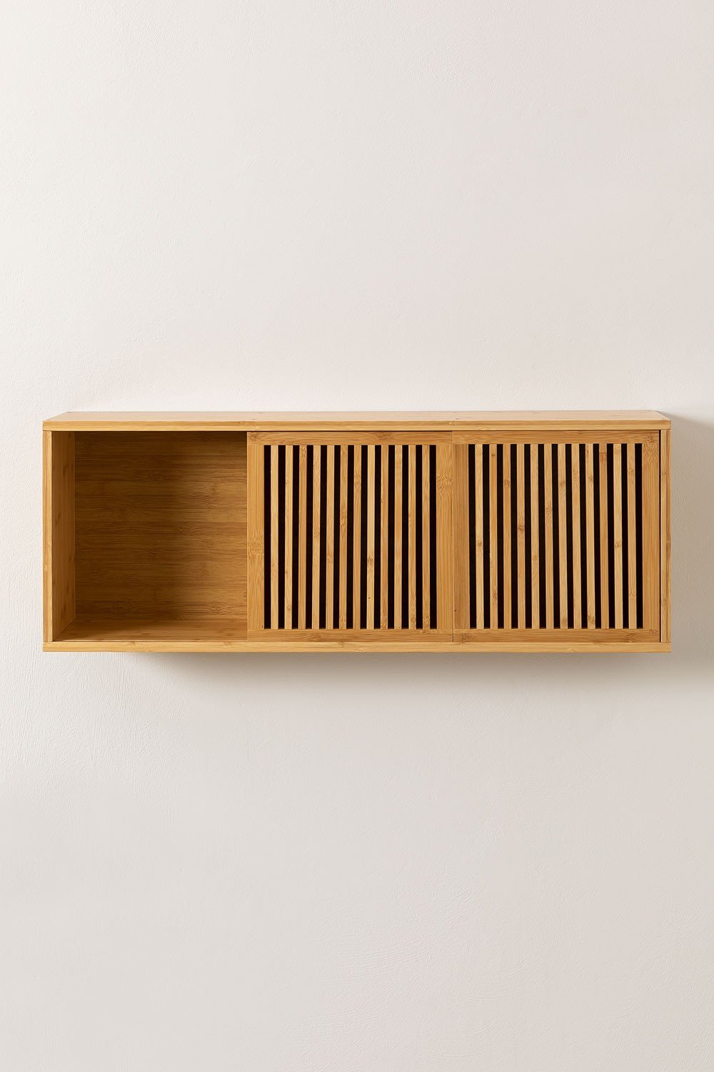 Wandregal aus Bambusholz Albin, Galeriebild 3