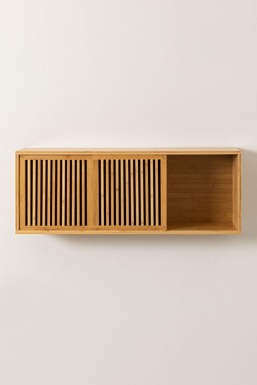 Wandregal aus Bambusholz Albin, Galeriebild 4