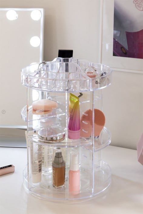 360 ° drehbarer Make-up-Organizer Leidi