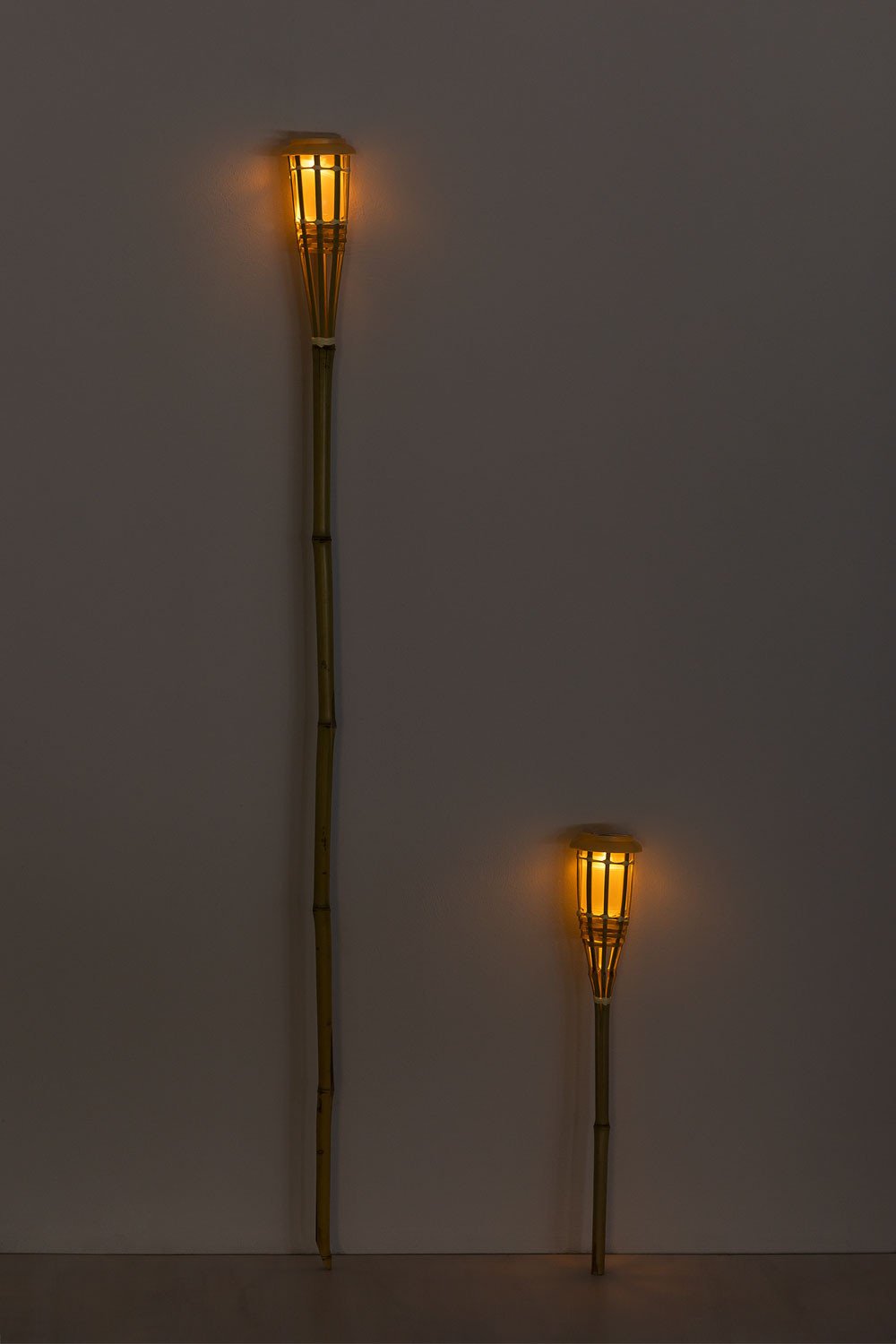 LED-Solar-Fackel für den Außenbereich aus Bambus Tasya, Galeriebild 6