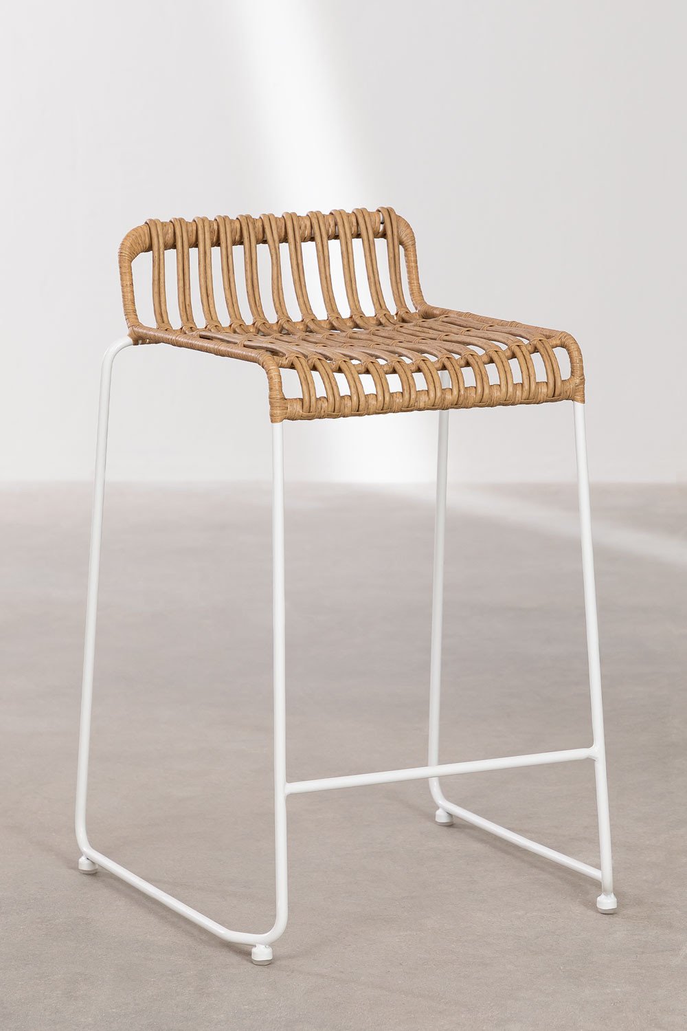 Barhocker aus synthetischem Rattan Aroa, Galeriebild 2