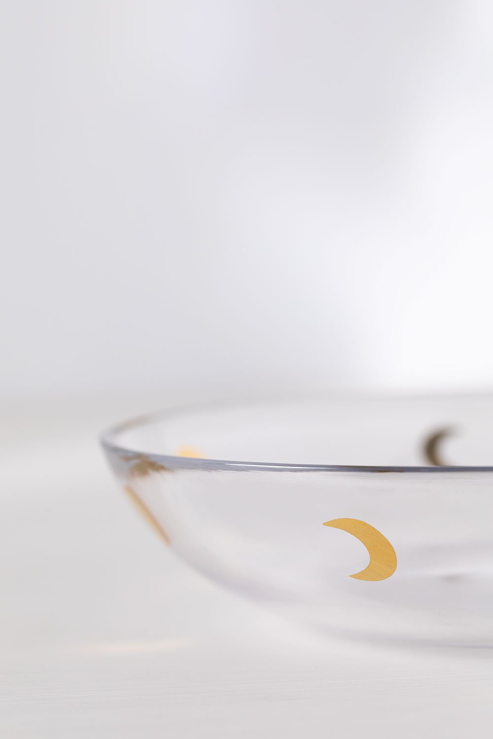 Pack mit 4 tiefen Tellern aus Glas Exton, Galeriebild 4