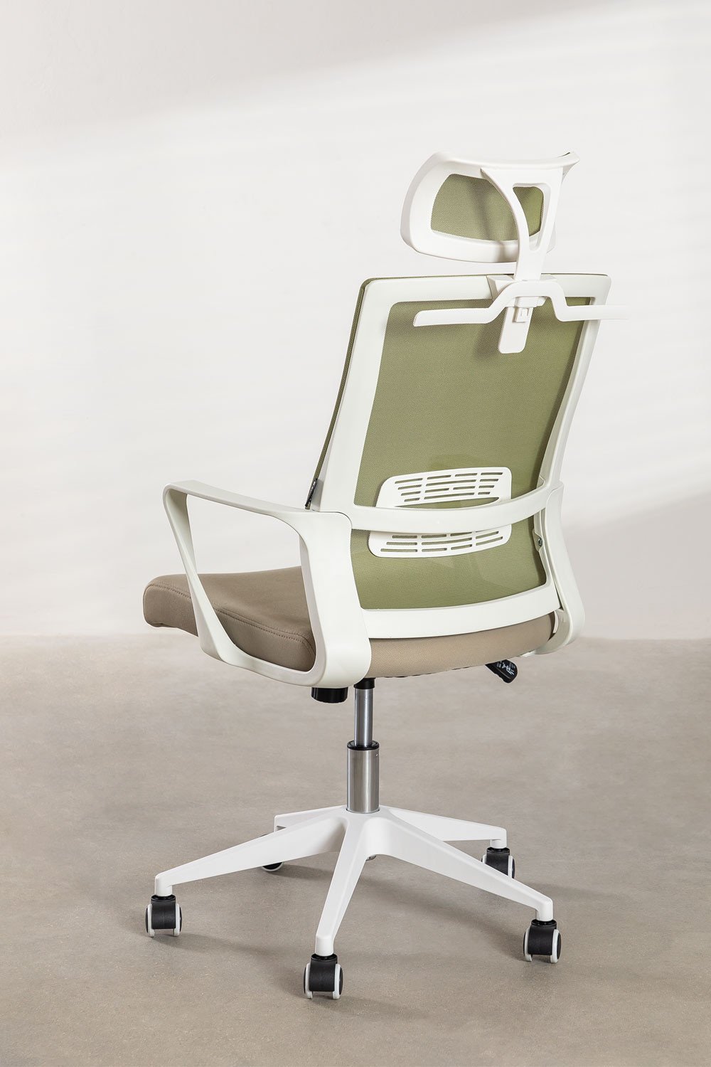 Bürostuhl mit Rollen und Armlehnen aus Polypropylen Teill Colors, Galeriebild 6