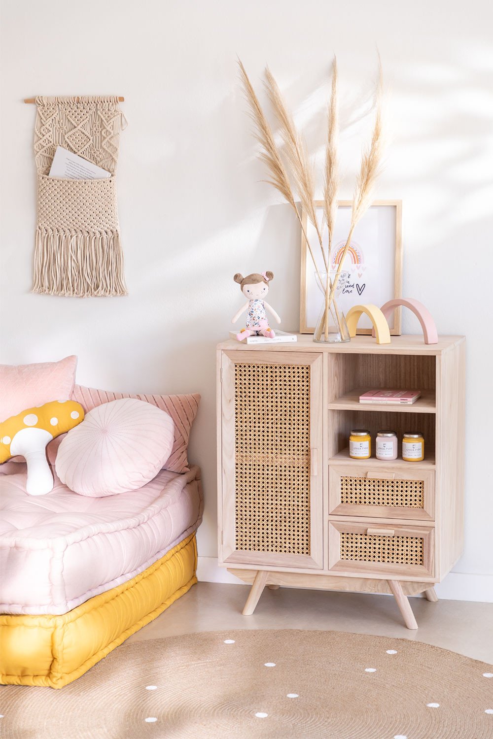 Sideboard mit Schubladen aus Holz Ralik , Galeriebild 2