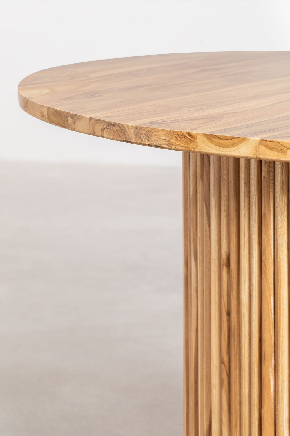 Runder Esstisch aus Teakholz (Ø100 cm) Randall SKLUM