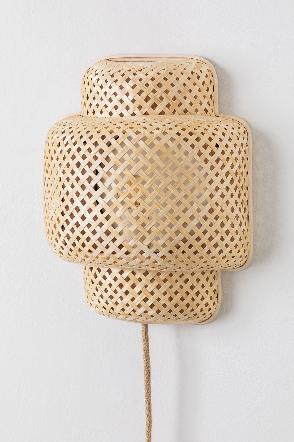 Lexie Bambus-Wandleuchte, Galeriebild 2