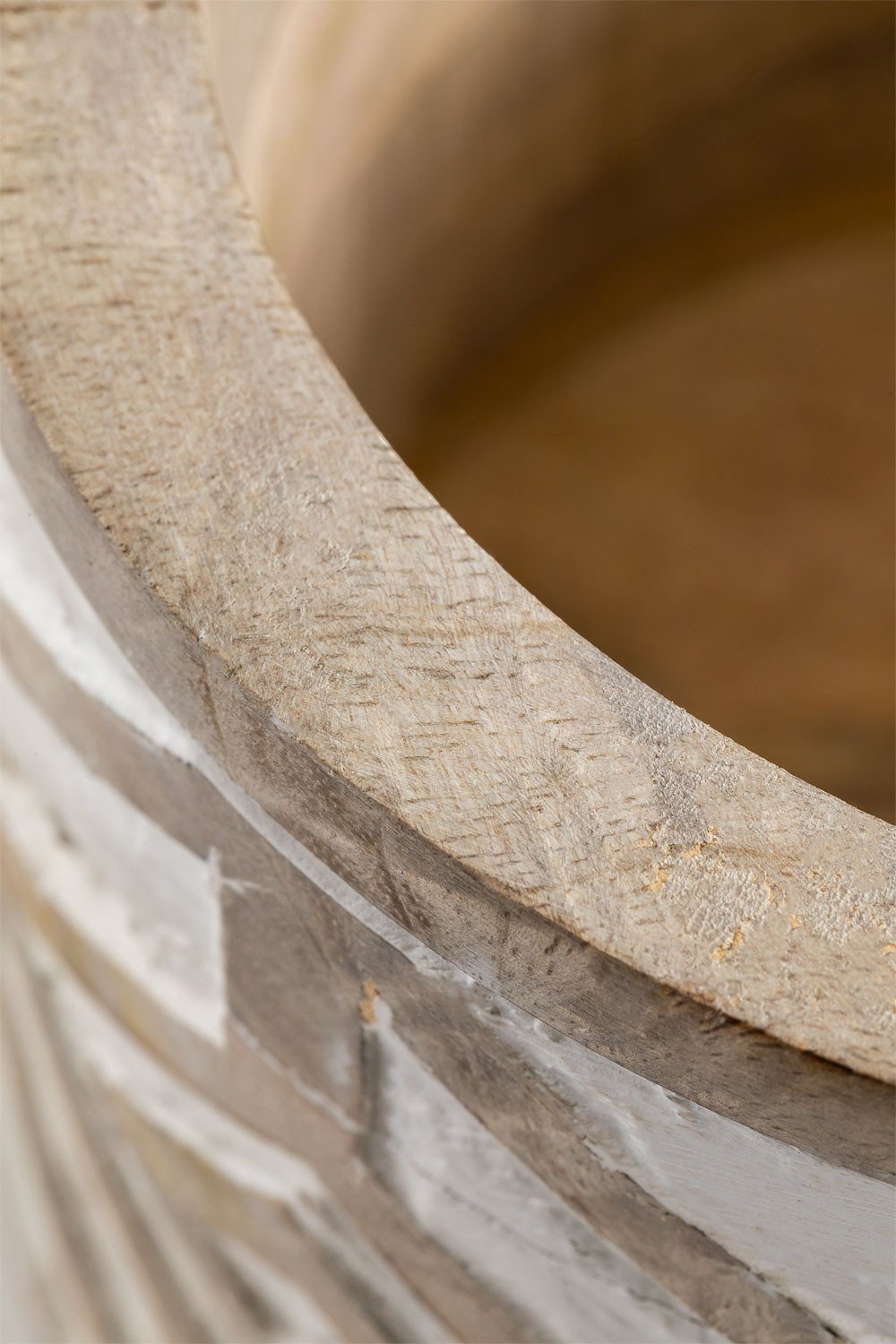 Pflanzgefäß aus Bonari-Mangoholz, Galeriebild 4