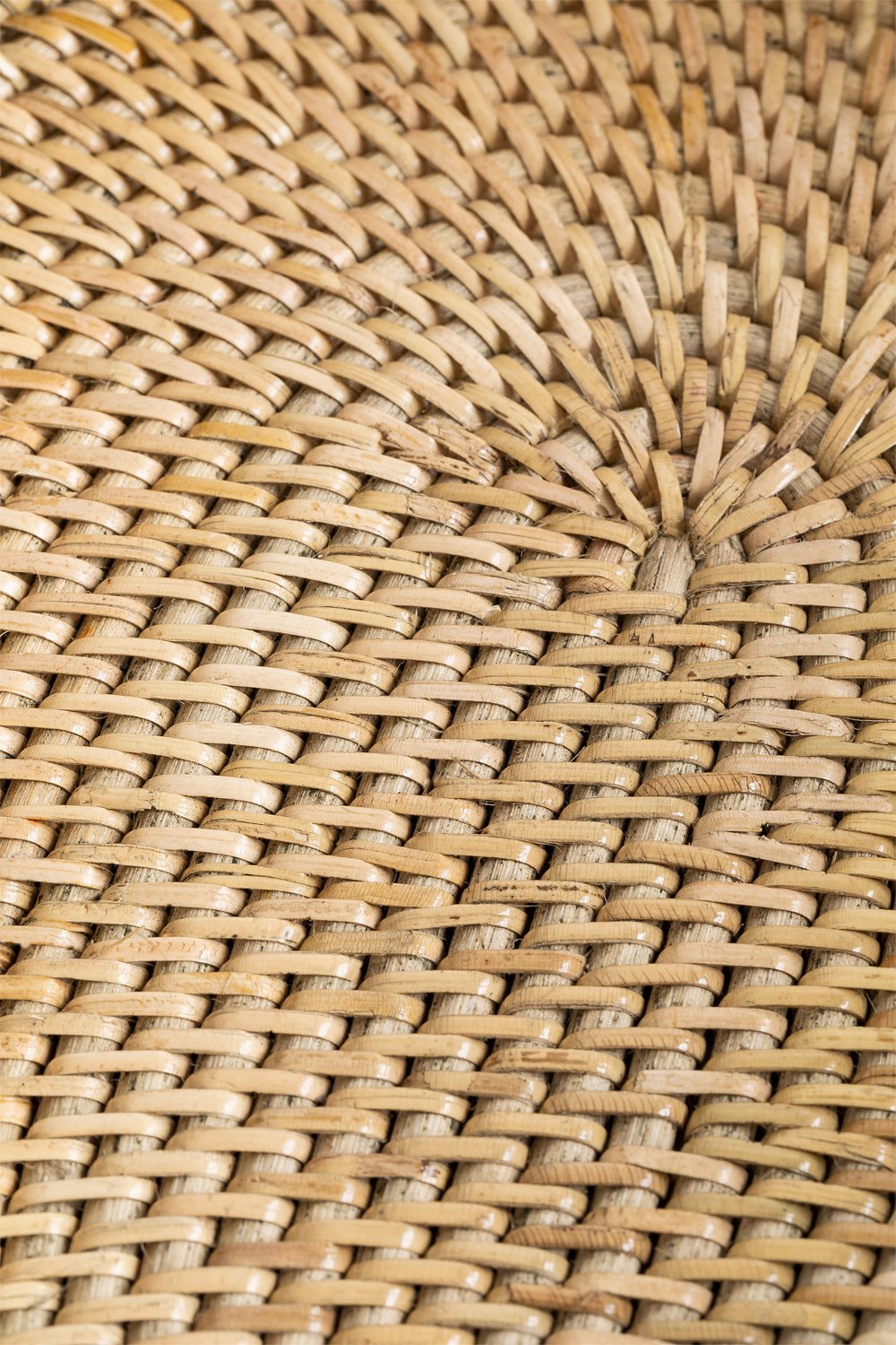 Dekoratives Tablett aus Rattan Traipu SKLUM