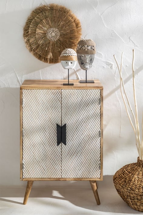 Souma-Sideboard aus Mangoholz