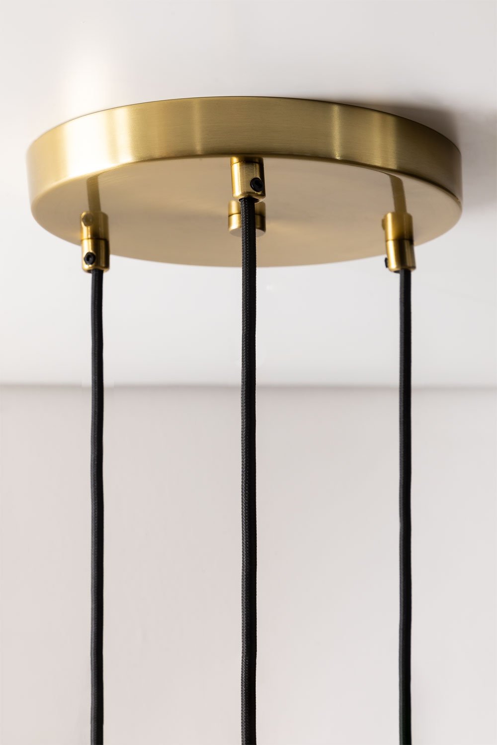 Deckenleuchte aus Kristall mit 3 Lichtpunkten in Bezany Colors, Galeriebild 4