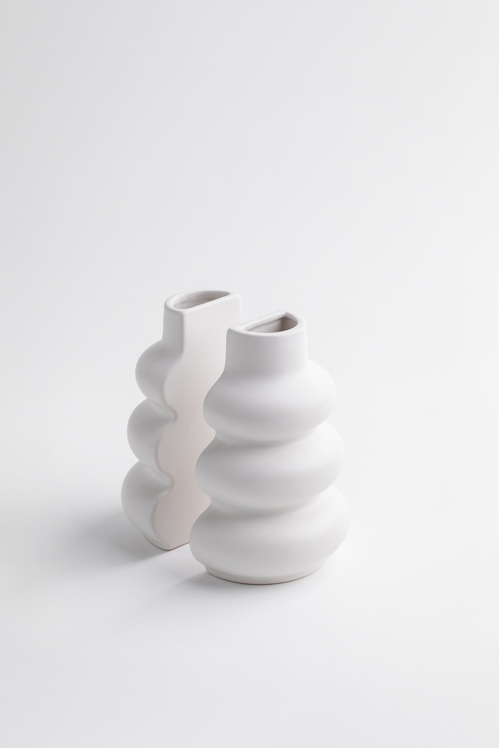 Set aus 2 Buchstützen aus Keramik Crosby, Galeriebild 2