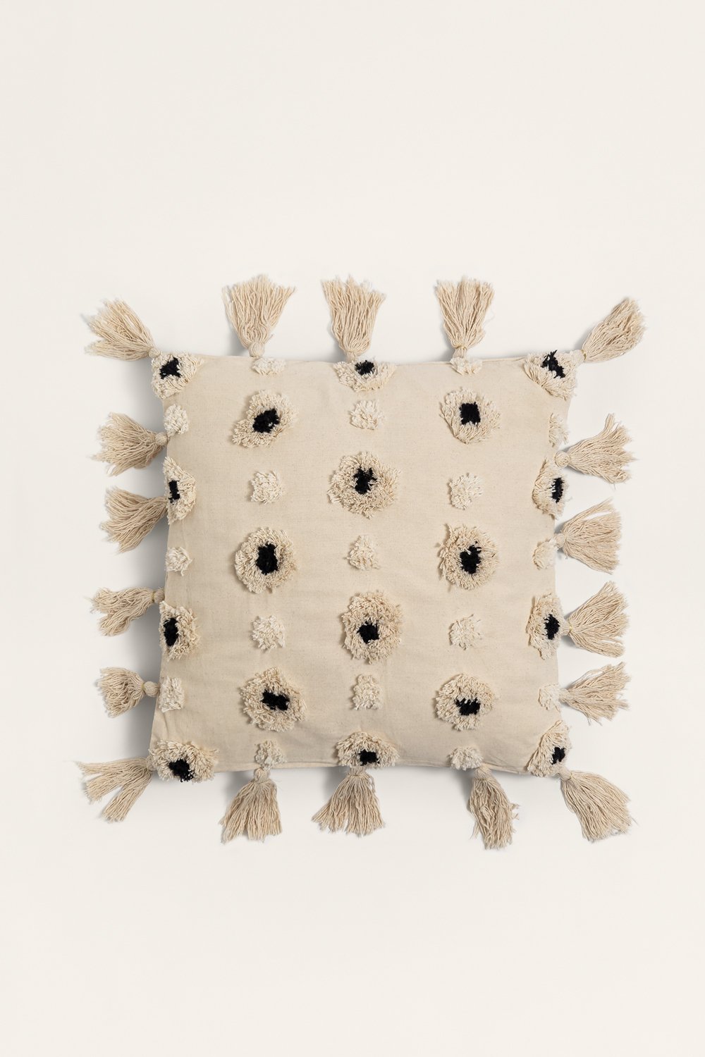 Quadratisches Baumwollkissen (44x44 cm) Unto, Galeriebild 1