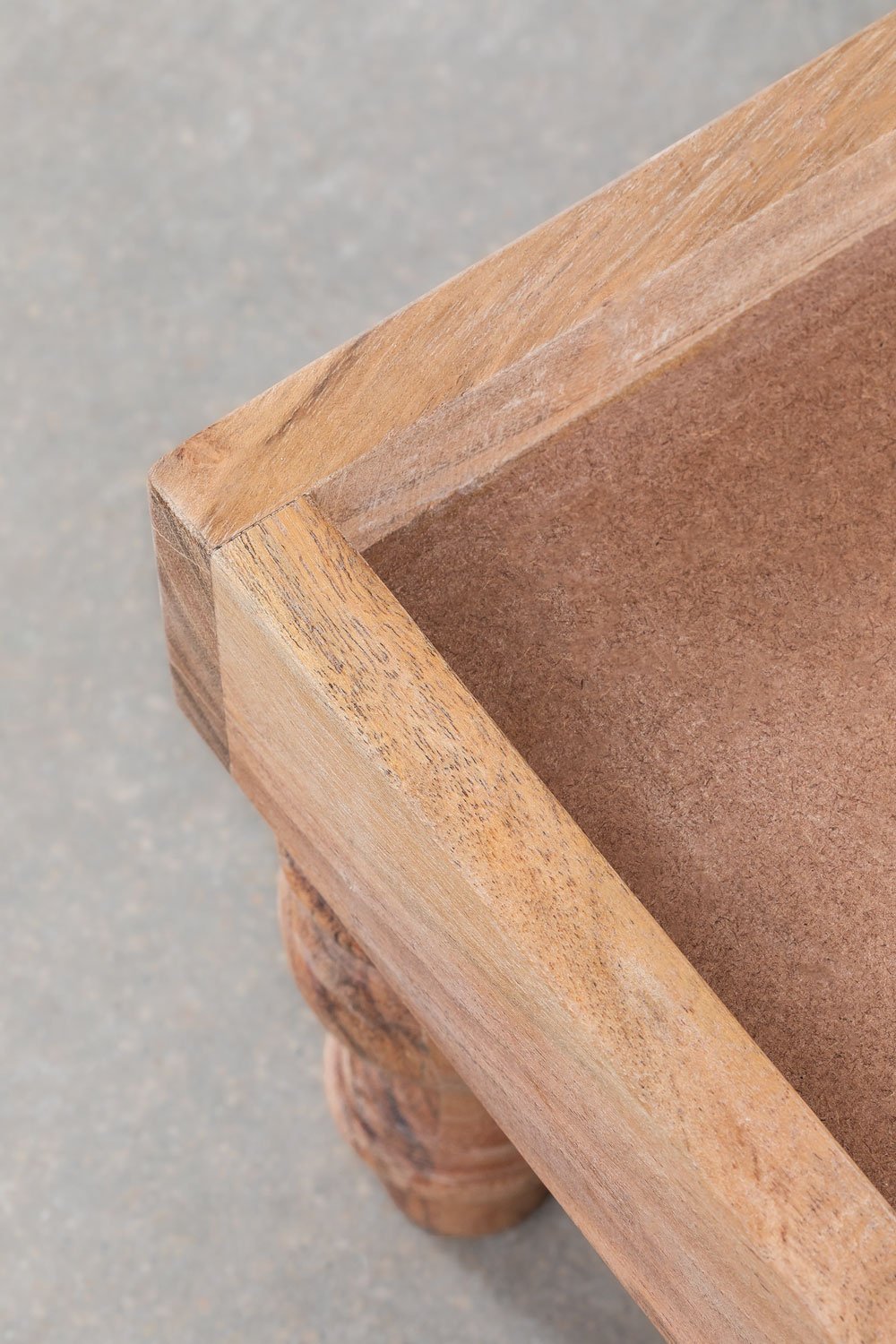 Modulare Sofabasis aus Akazienholz Dhel Design, Galeriebild 4