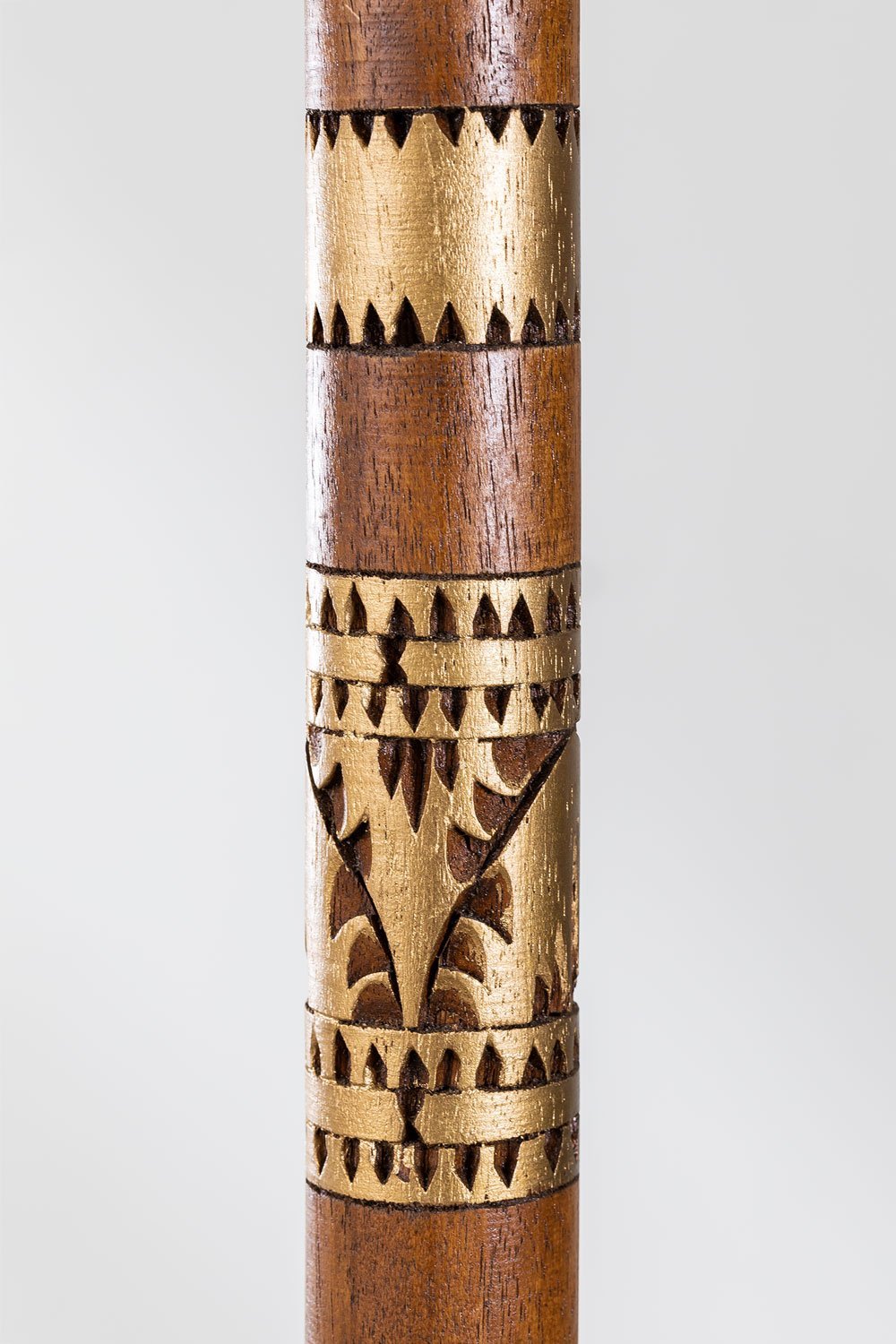 Sonnenschirm Ø186 cm aus Stoff und Holz Manavai, Galeriebild 7