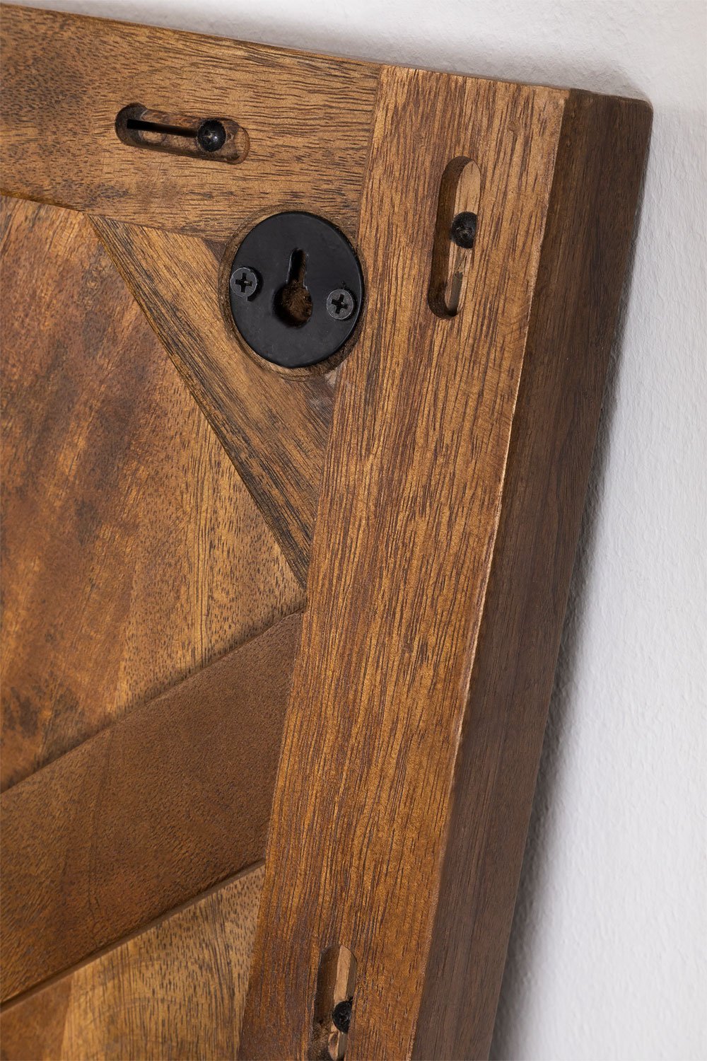 Baty-Kopfteil aus Mangoholz für 150 cm breites Bett, Galeriebild 7