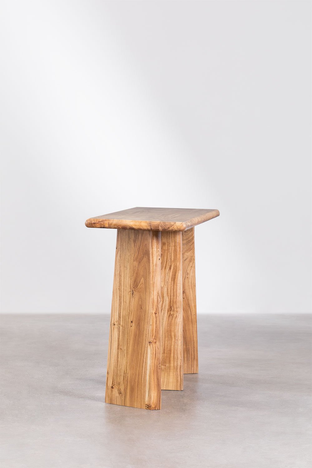 Empfangskonsole aus Akazienholz Ambyl, Galeriebild 3